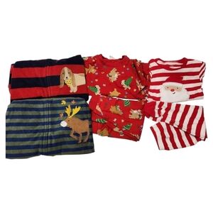 H&M , Little Me , Carter's Christmas Bundle Size 18 Months EUC 6 pc Boys